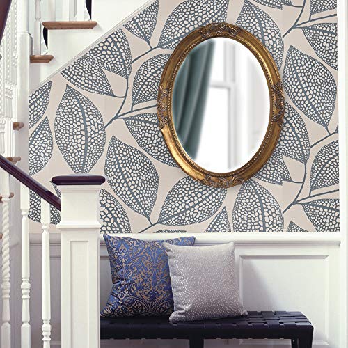Howard Elliott Collection Howard Elliott Queen Ann Oval Hanging Wall, Beveled, Vanity, Antique Gold Leaf, Decorative Bathroom, Bedroom, Entryway Mirror 25 X 33 Inch #TOP4