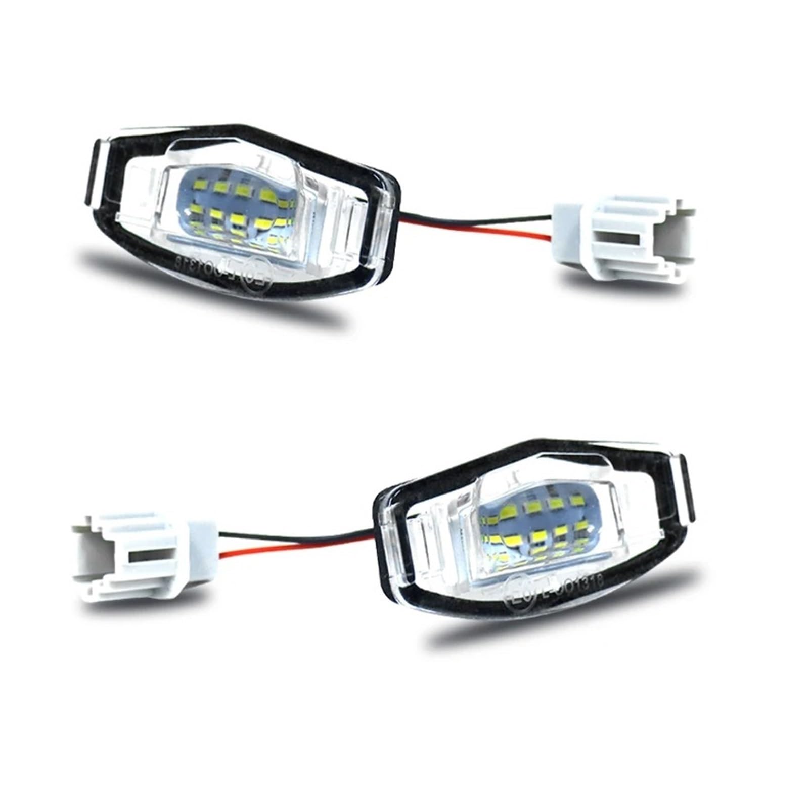 Luz de matrícula blanca para Civic 01-15 Accord 4D Odyssey Pilot 7