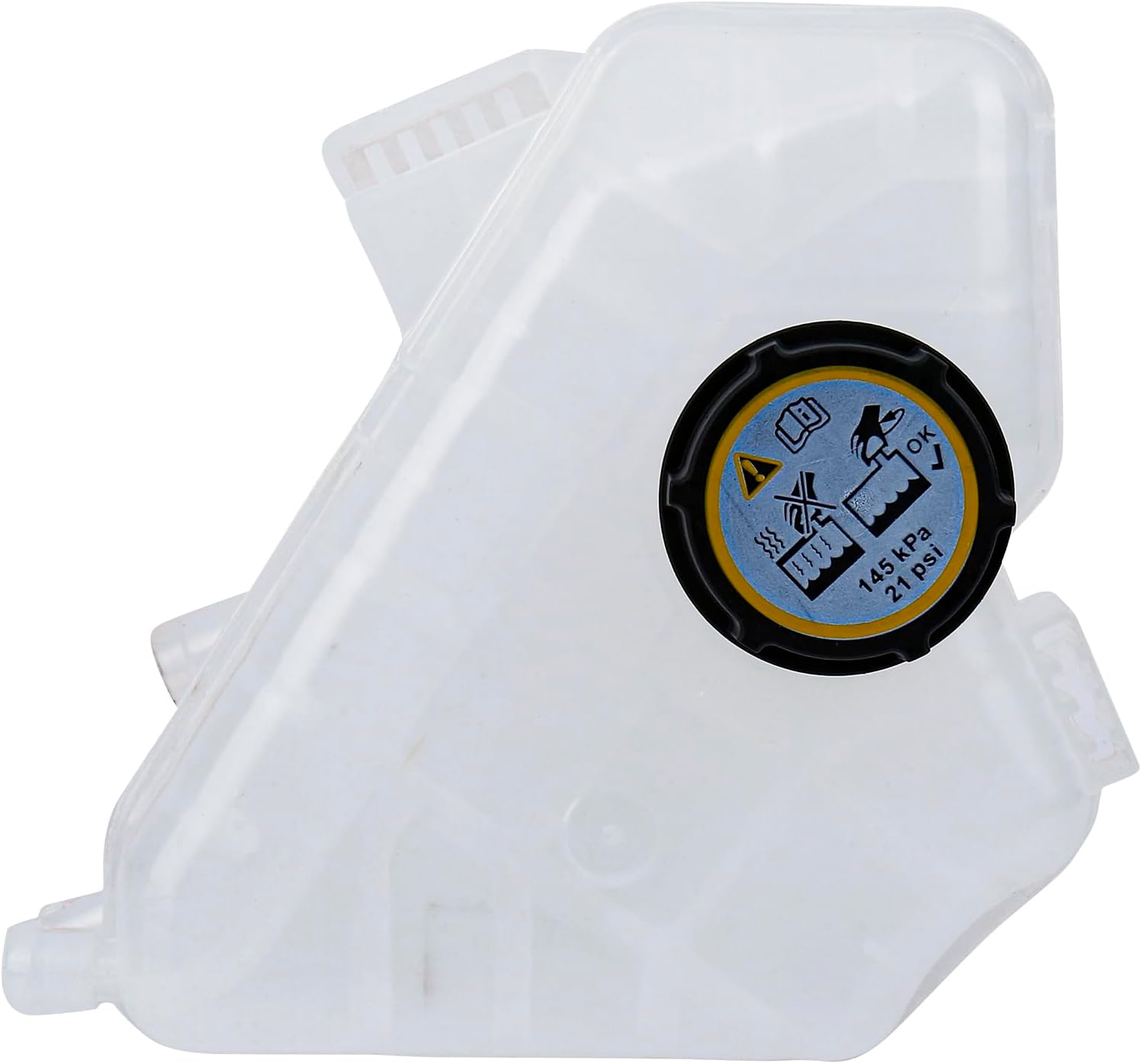 Engine Coolant Reservoir Tank(with Cap). Replaces Part # 603-381, 8V218K218AB, BE8Z8A080A. Compatible with 2014-2017 Ford Fiesta 1.0L L3,2013 Ford EcoSport 2.0L L4,2011-2019 Ford Fiesta 1.6L L4
