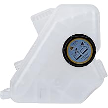 Engine Coolant Reservoir Tankwith Cap. Replaces Part # 603-381, 8V218K218AB, BE8Z8A080A. Compatible with 2014-2017 Ford Fiesta 1.0L L3,2013 Ford EcoSport 2.0L L4,2011-2019 Ford Fiesta 1.6L L4