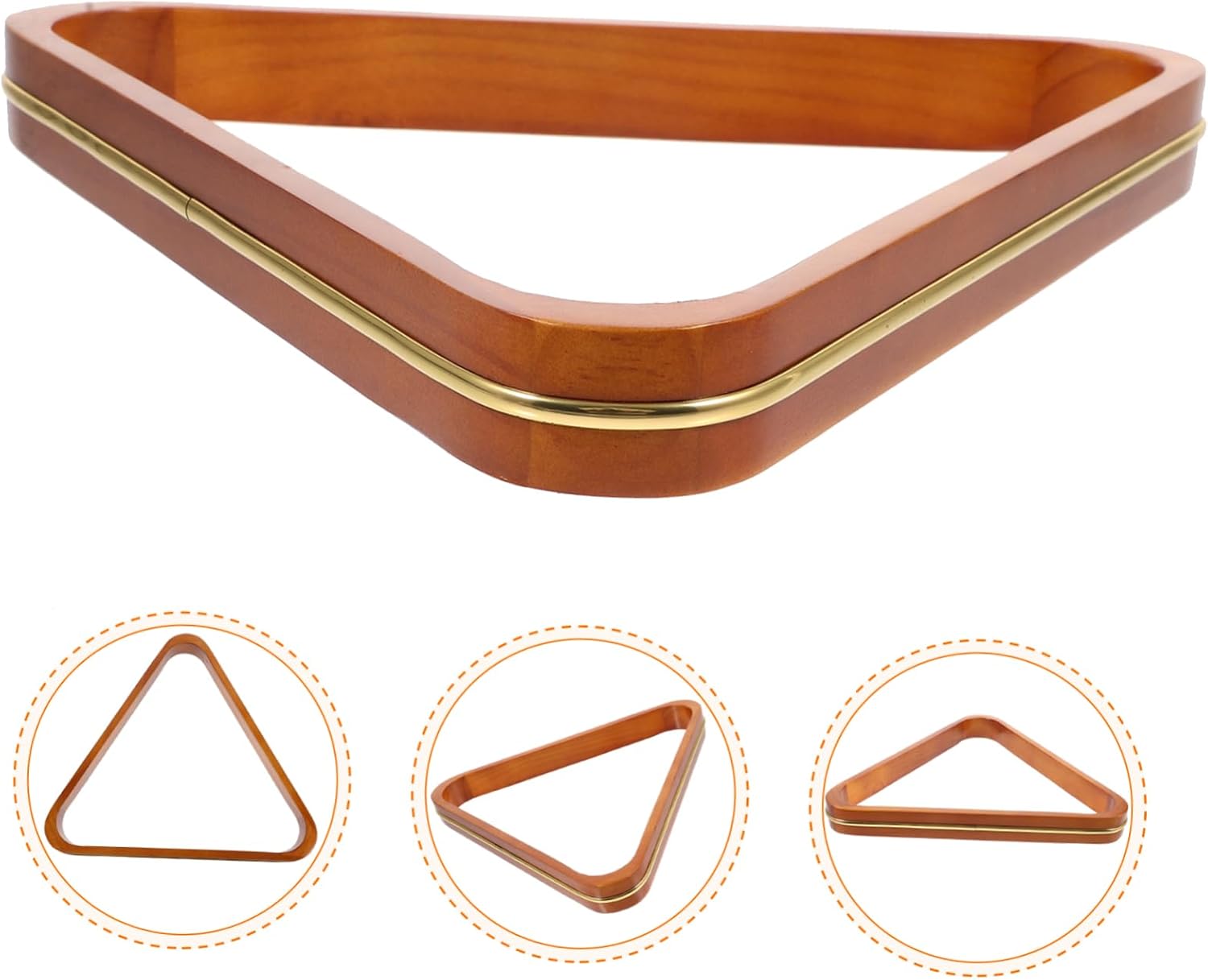 Billiards Tripod Rack Pool Table Net Frame Triangle Billiard Organizer for Balls