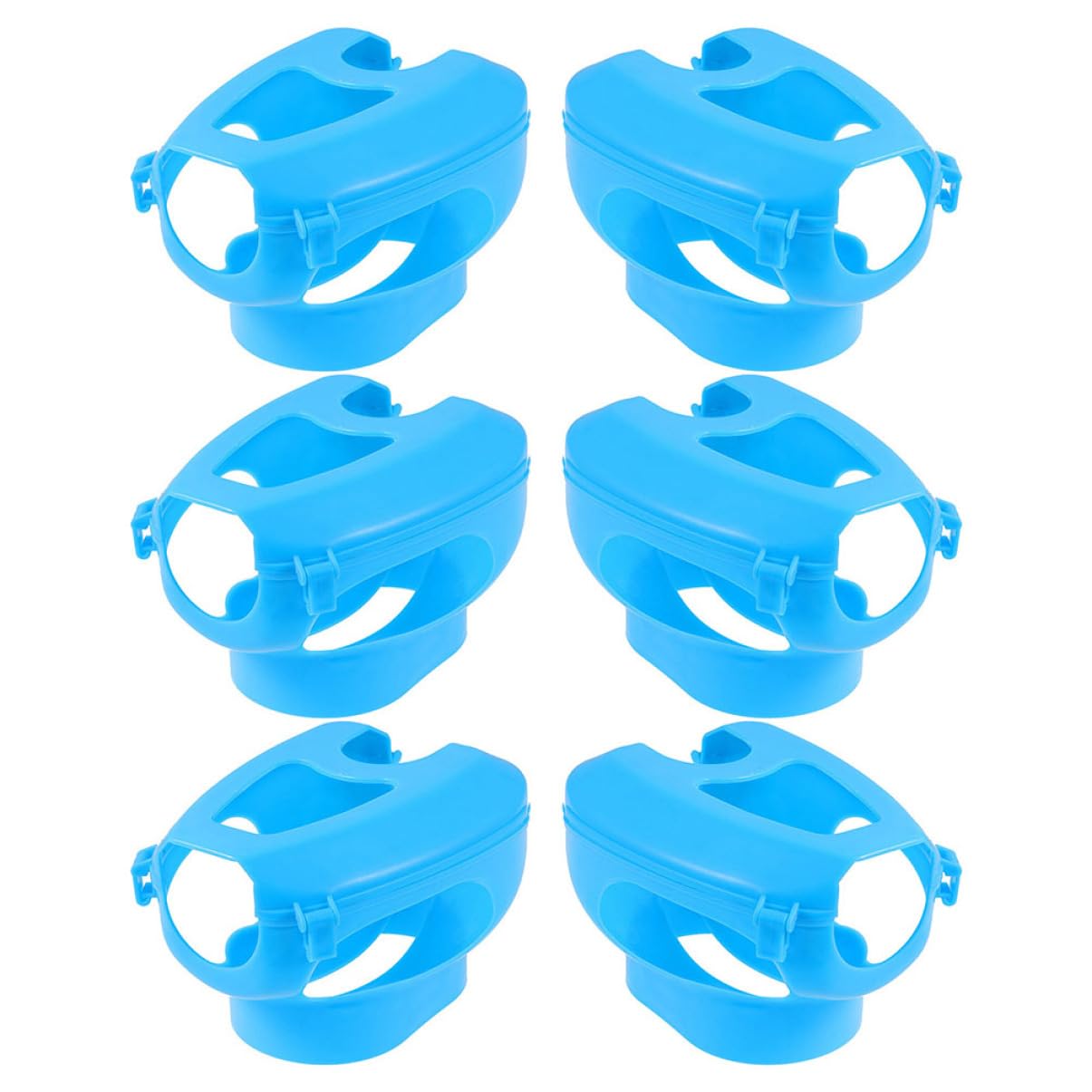 Toyvian Pigeon Accessories 6pcs Pigeon Fixers Holder Bird Feeding Holder Pigeon Injection Stand for Pige