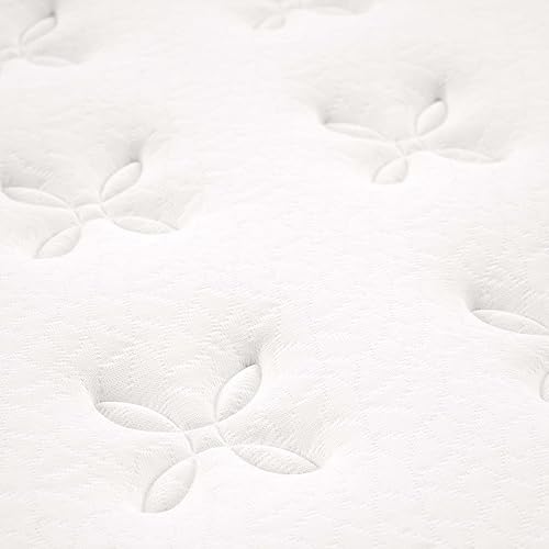 Miniatura 105 de Modway Jenna - Colchón King de muelles interiores (8 pulgadas), Tela, Blanco