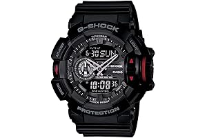 Casio Frogman Watches for Men: G-Shock GA-400-1B Multi-Dimensional Analog Digital Watch