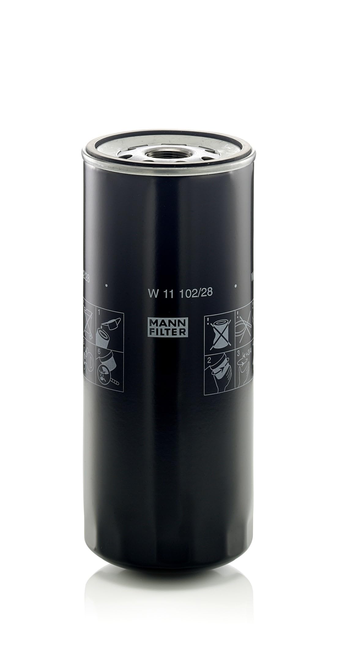 MANN-FILTER W 11 102/28 Oil Filter - for Off-Highway Applications