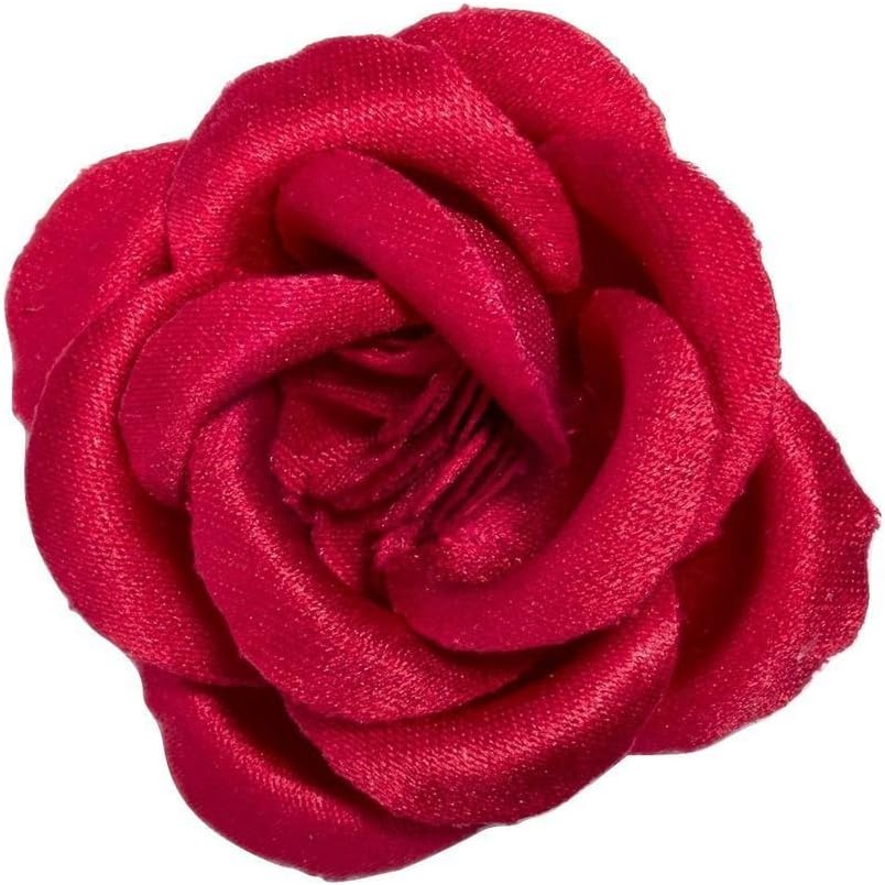 Hook & Albert Stadium Large Buttercup Lapel Flower | Maroon
