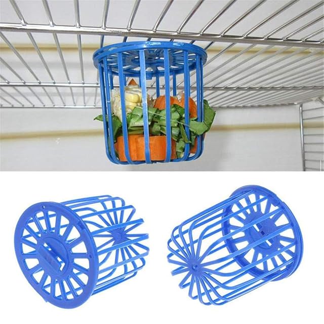 Foto 3 de 6 de Uteruik Jaula de alimentador de Loros para pájaros, Soporte para Frutas, Verduras