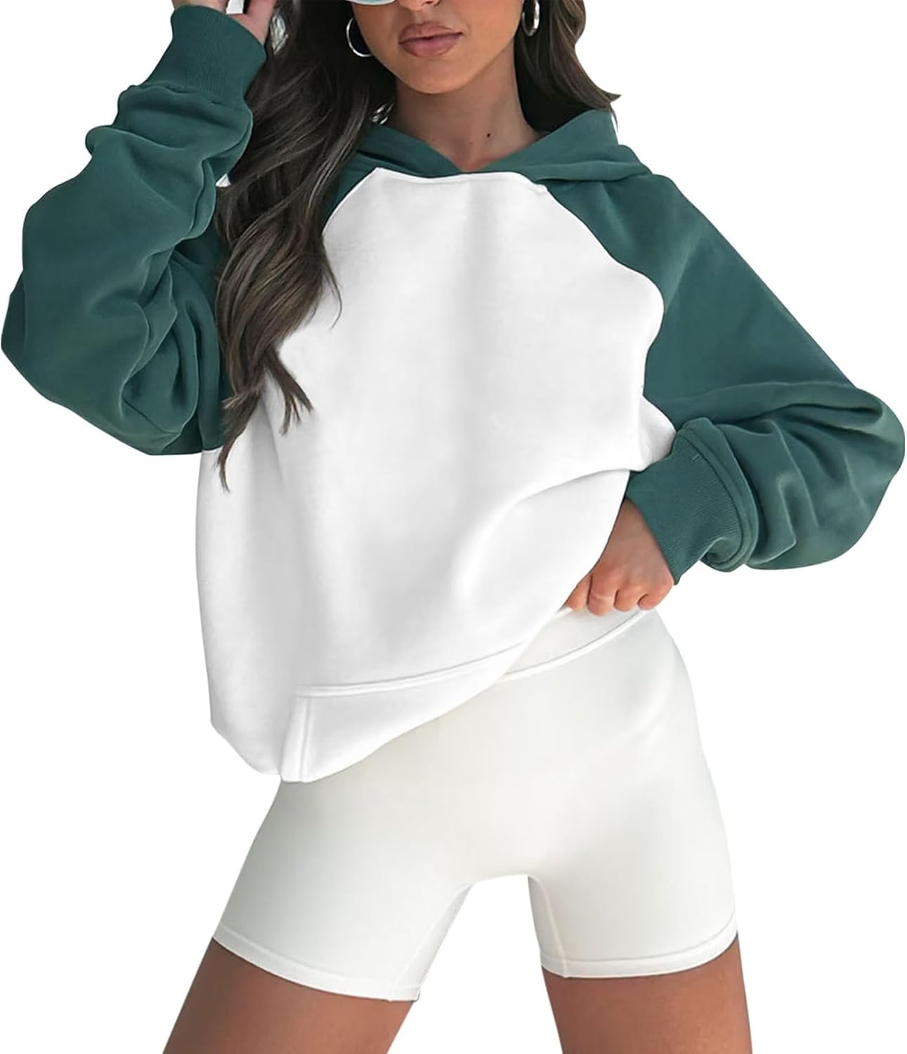 Orchidays Sweat à Capuche Décontracté à Manches Longues Avec