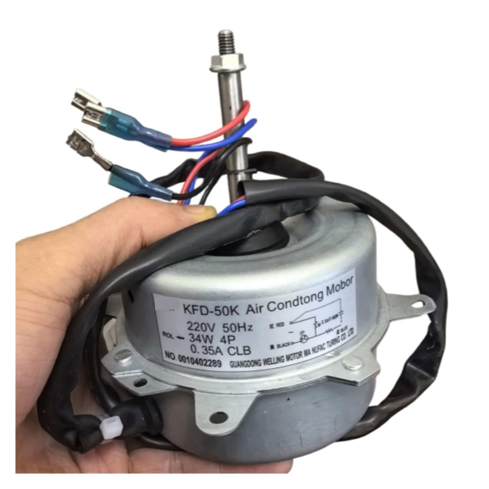 EEZII 220V 0.35A 50HZ 34W 4P KFD-50K 0010402289 Air Conditioner Motor