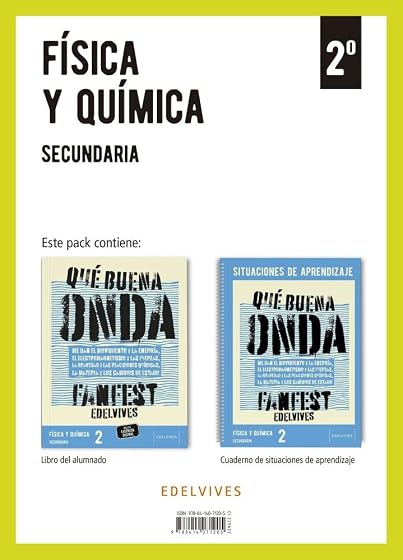 FÍSICA Y QUÍMICA 2.º ESO + CDNO. SITUACI