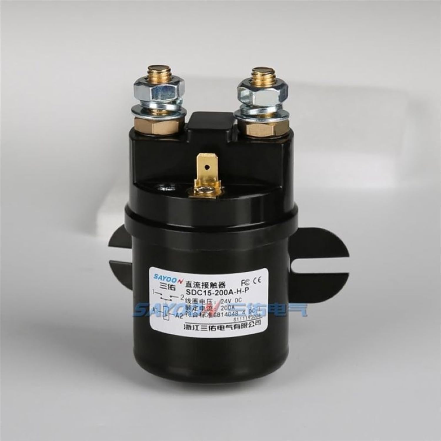 DWFSKZKV SDC15-100A 200A 油圧モータースターター DCコンタクタ DC12V24V48V(DC 12V、SD