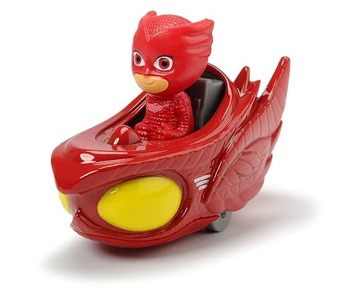 Dickie Toys 203141002 PJ Masks - Juego de Deslizadores de búho