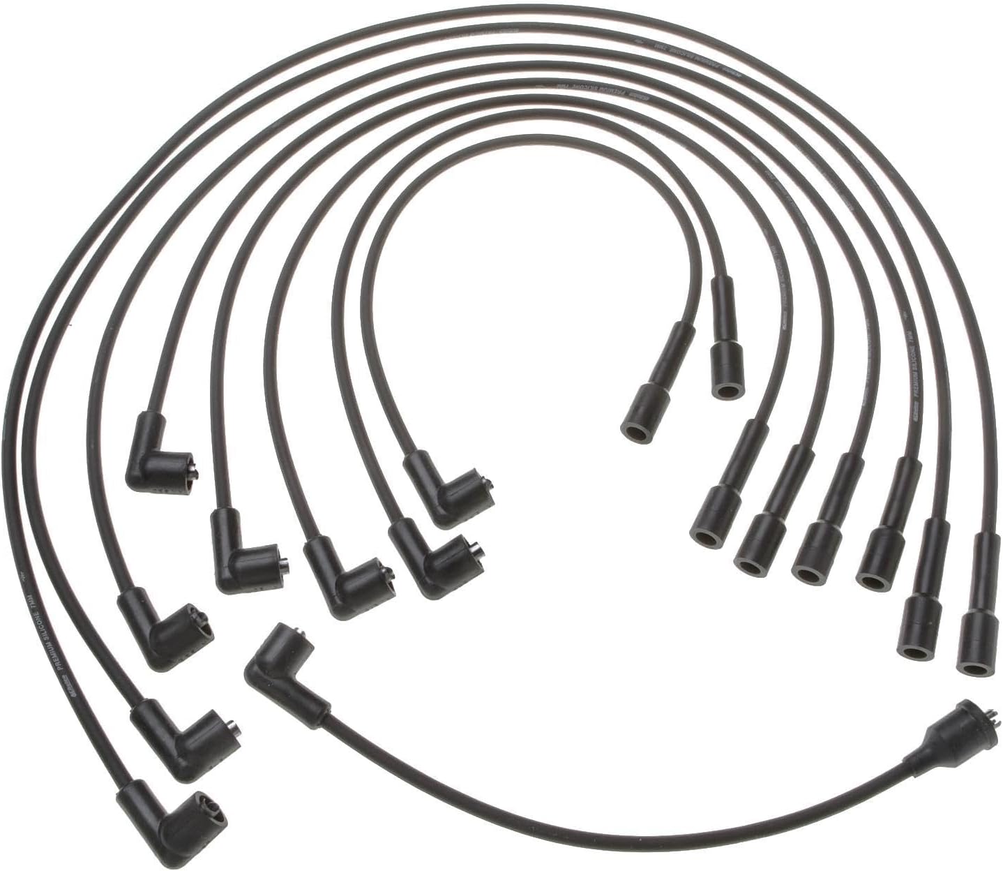 ACDelco Professional 9188X Spark Plug Wire Set, Black