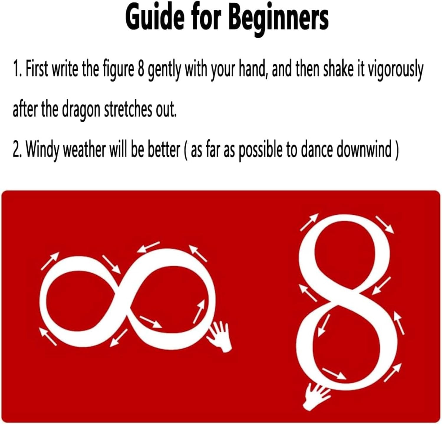 Dragon Dance Ribbon Streamer with Travel Bag, Washable Chinese Flinging Ribbon, Square Exercise Dance Dragon