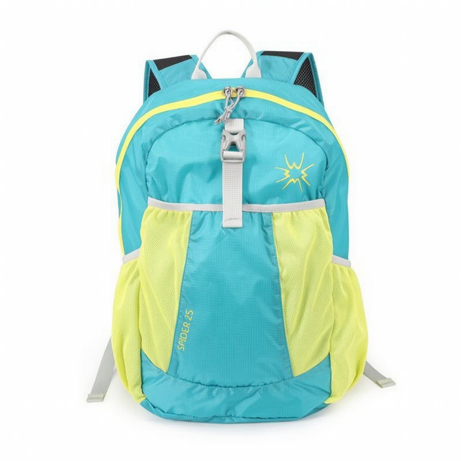 Packable Backpack Lightweight Foldable Backpack Compact Packable Daypack for Journeyers, Commuters, Travel, Hiking, Day Trips Blue Green-picture-20