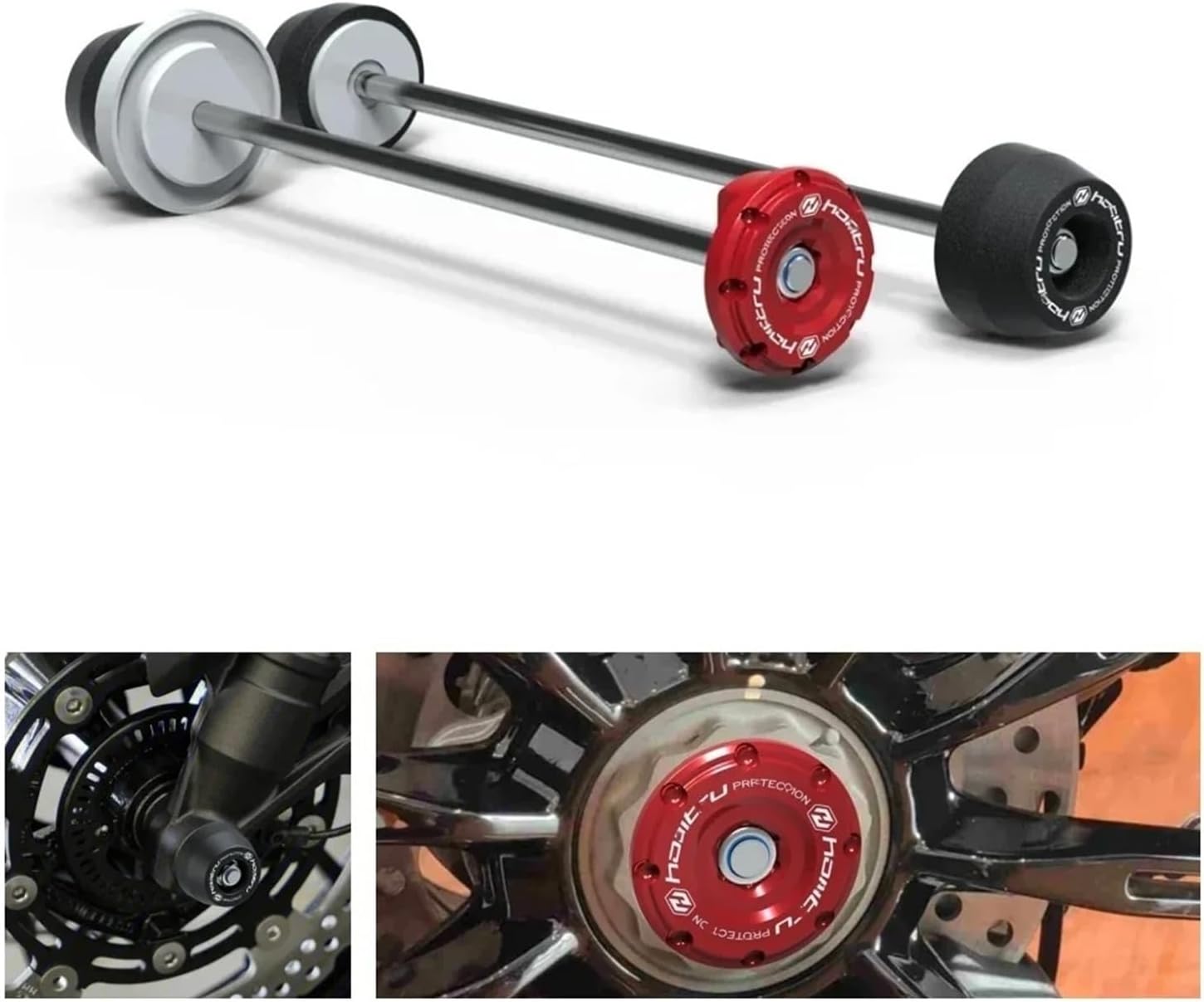 Motorcycle Falling Protection For Tr&iumph Speed Triple 1200 RS RR 2021-2025 RearFront Axle Fork Sliders Motorcycle Crash Protector