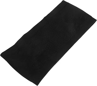 Running Waist Belt Large Capacity Breathable Anti Slip Black | Nylon Spandex Blend, Adjustable Elastic Fit, Minimalist Style for Hiking and Fitness Use