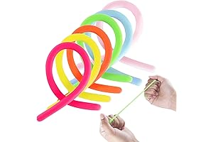 Super Z Outlet Stretchy Jelly String Noodles; Calming Relaxing Fidget Sensory Toys