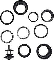 Vista 2 de CDHPOWER 10pcs 1" Threadless Bicicletas Auriculares Combo - Gas Motorizado Bicicleta (Negro)