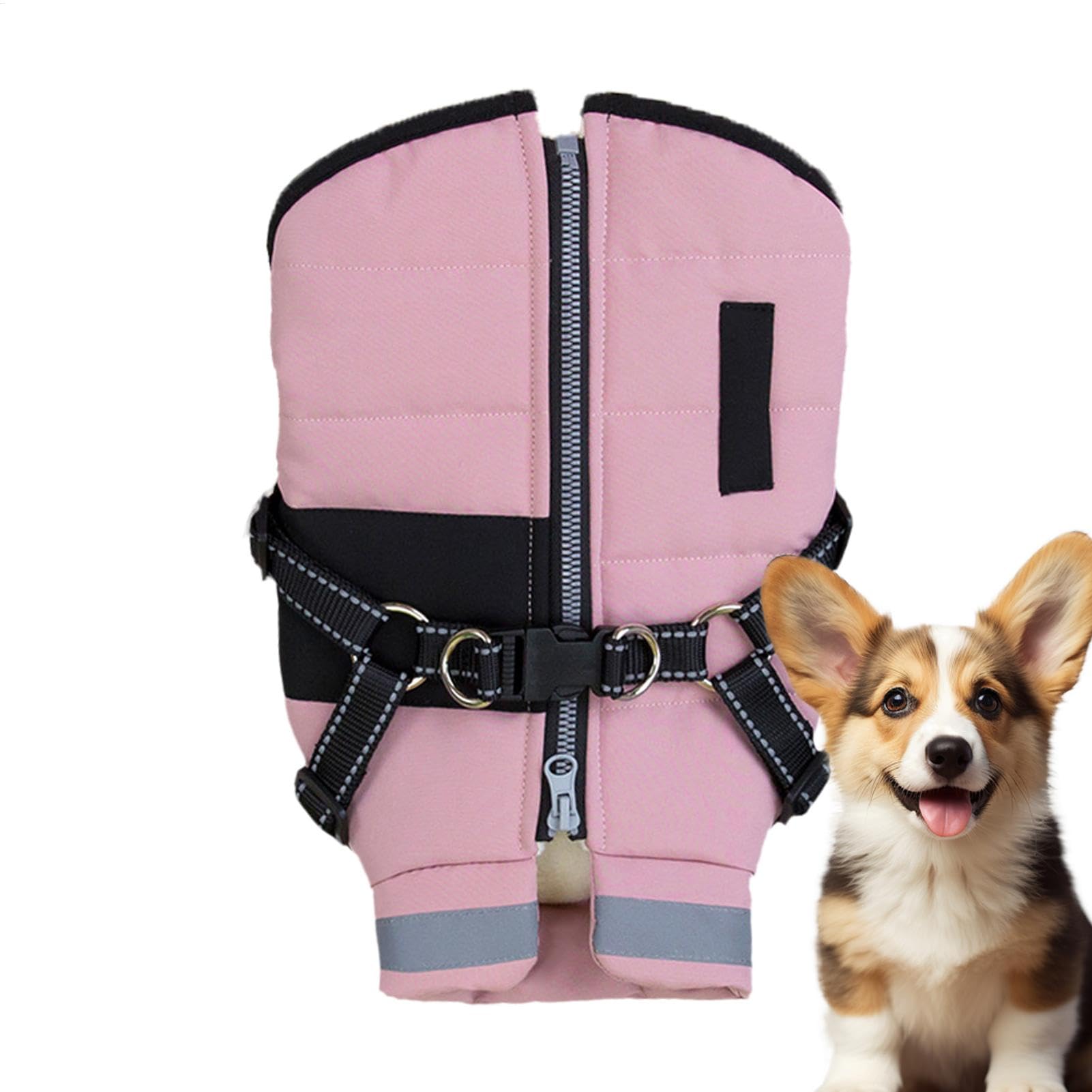 Vêtements d'hiver pour chiens pour les promenades matinales par temps froid