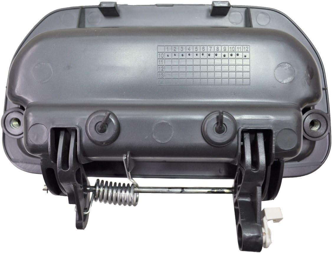 PT Auto Warehouse HO-3801P-TG - Tailgate Handle, Primed Black (Replaces 74810-SJC-A01ZJ, 74810SJCA01ZJ)