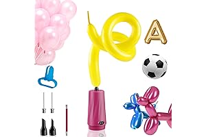 LIBERRWAY Electric Balloon Pump - Effortlessly Inflate Foil Balloons