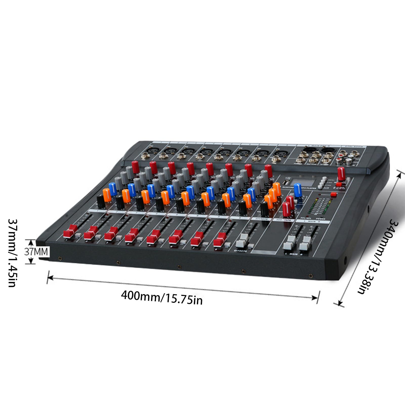 Amazon | 8 通道 オーディオミキサー DJミキサーオーディオ