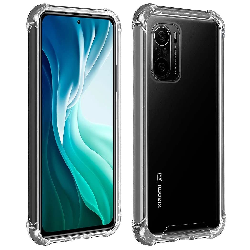 AKABEILA Cover Per Xiaomi Poco F3 Custodia Trasparente Con Porta Carte Morbida Silicone Sottile TPU Anti Ingiallimento Slot Per Schede Portafoglio Cover Protettiva 6.67 - Foto 9