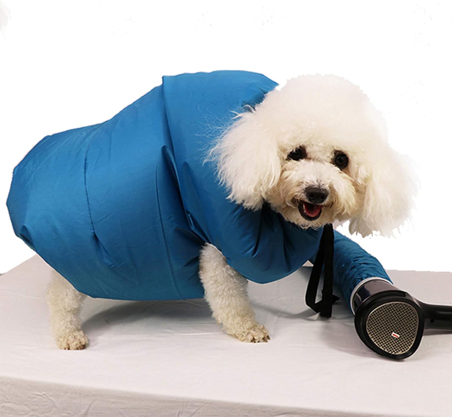 Pet Dog Dryer, Pet Drying Bag, Pet Drying Coat, Puff and Fluff Dog Dryer, Dog Drying Artifact,Pet Grooming Indoor Hair Dryer, Suitable for Dogs to Quickly Dry Hair After Bathing