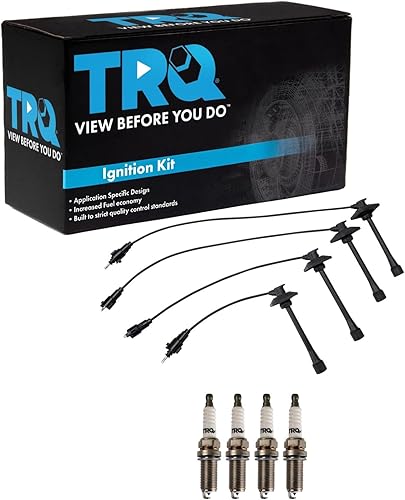 Miniatura 53 de TRQ Kit de bujías de 5 piezas de bujías de iridio compatibles con Chevrolet Aveo 2004-2008 Aveo5 2004-2008