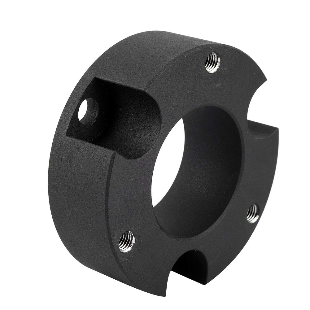 Zestaw podnośnika do poziomowania przedniego 3-calowe aluminiowe elementy dystansowe zawieszenia obrabiane CNC do dużych obciążeń dla FJ Cruiser 2WD 4WD 2005 2019 Czarny