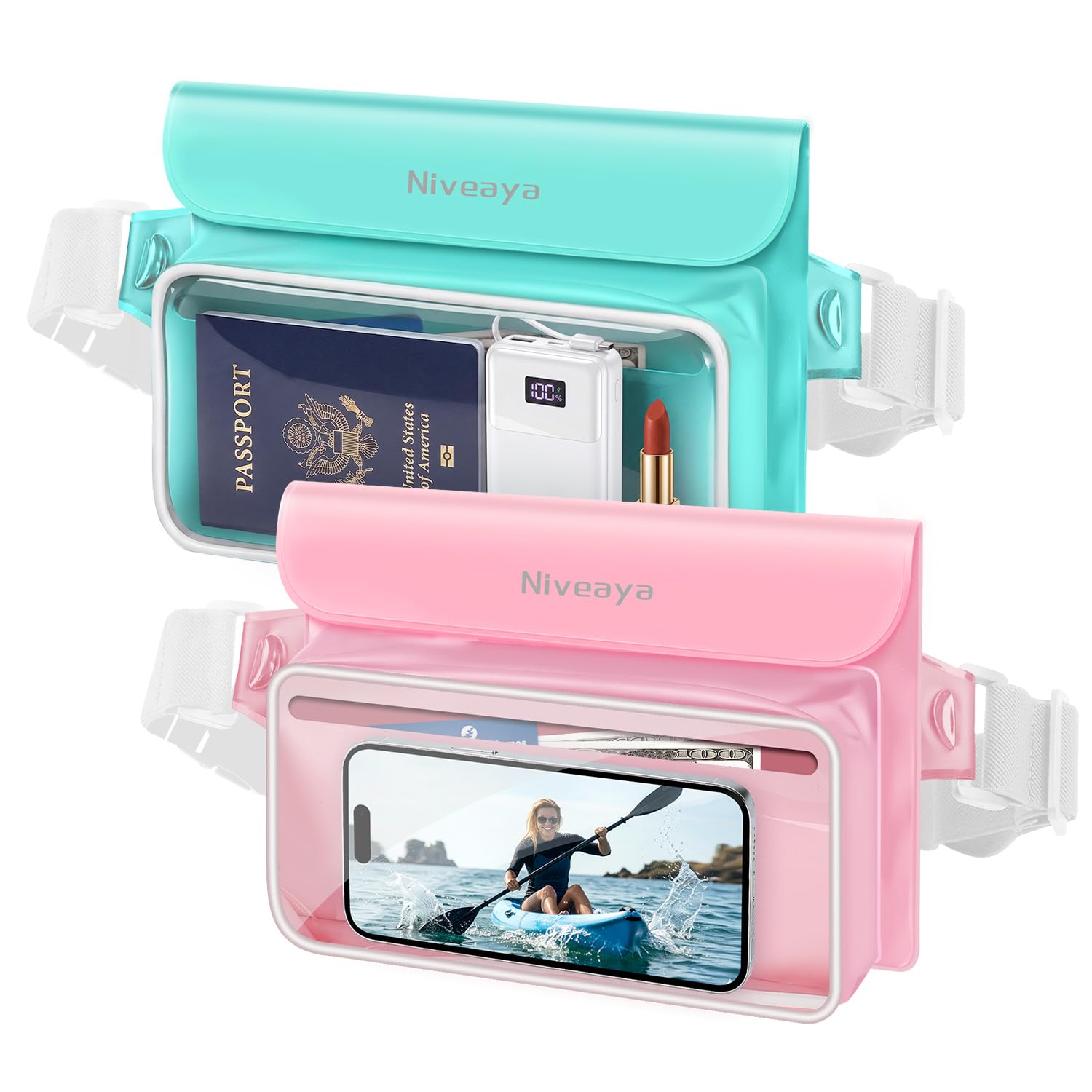 Niveaya IPX8 Waterproof Fanny Pack