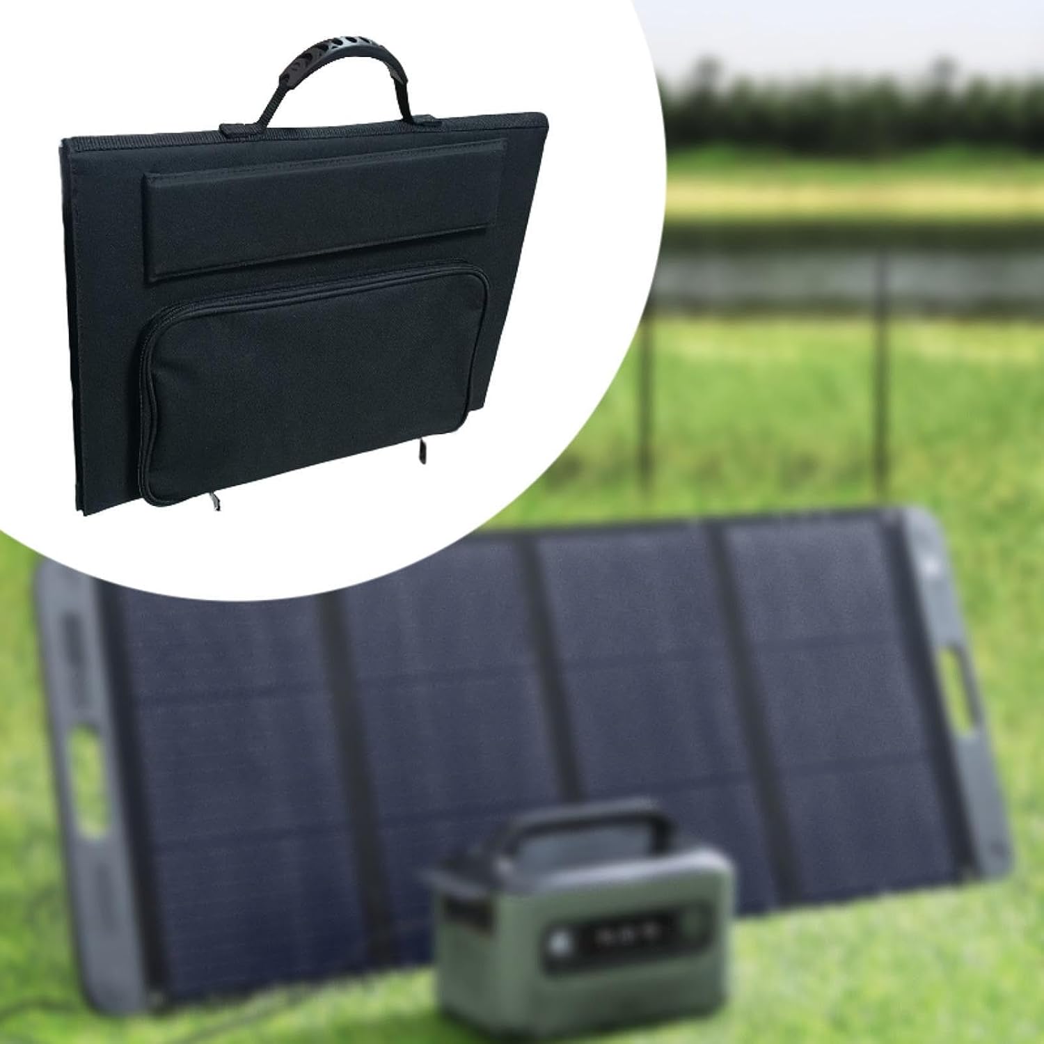 Folding 200W Solar Panel Power Station Solar Charger Panel Power Charger for Trailer