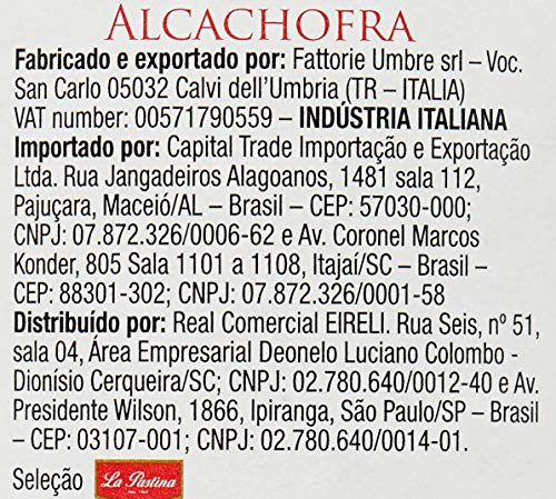 Molho Ai Carciofi (Alcachofra) La Pastina 320G