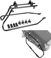 Vista 3 de TCT-MOTORPARTS Soportes de conversión para bolsas de sillín Guardaapoyo Compatible con Harley Heritage Springer Softail Fatboy FLSTF FLSTS 1984-2017