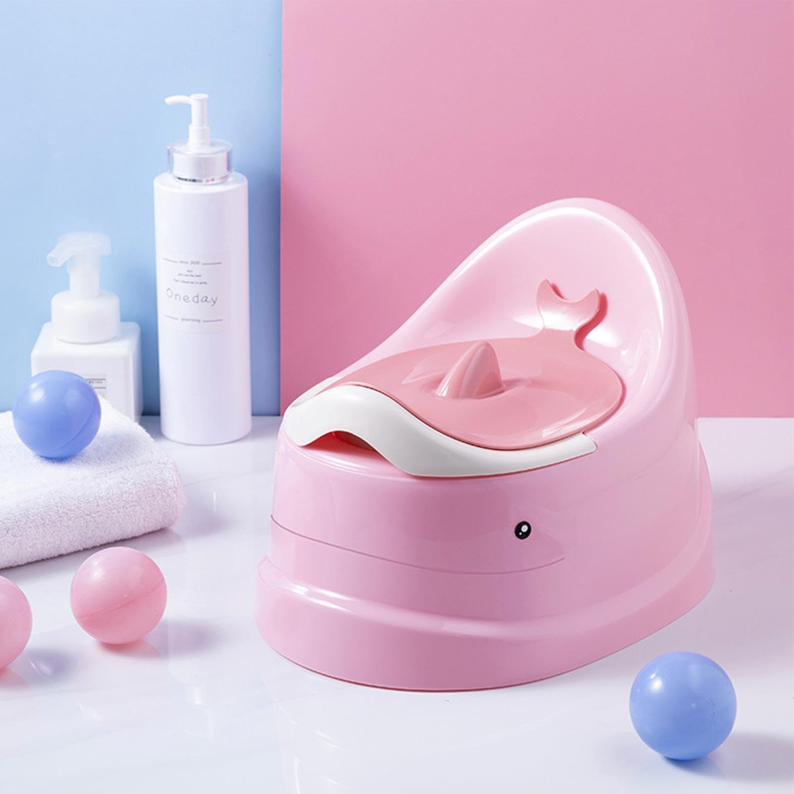 Orinal De Aprendizaje Entrenador infantil asiento cómodo fácil cuenco | Portátil Para el hogar viajes y carretera