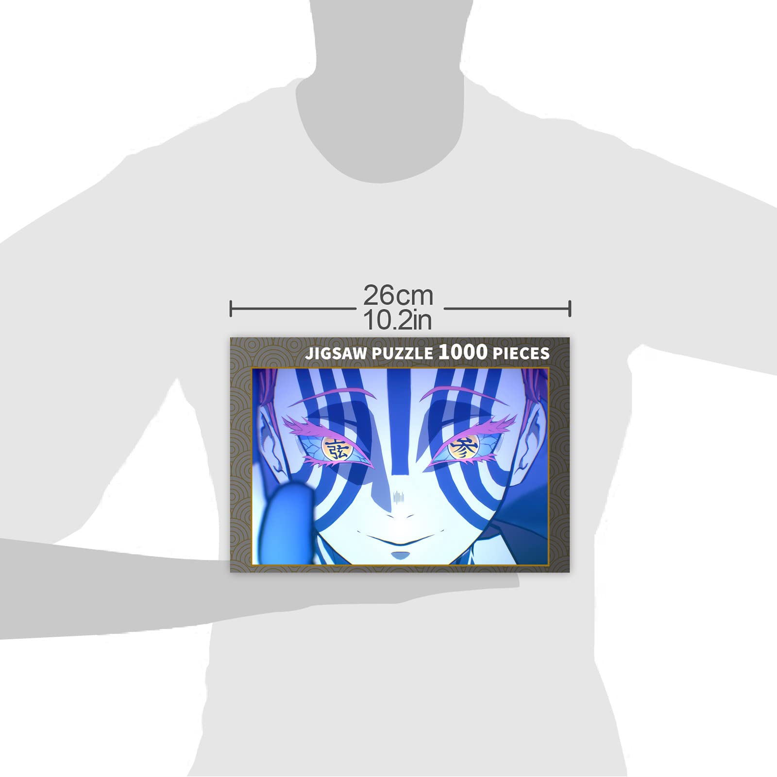 Amazon | 鬼滅の刃 猗窩座 パズル 1000ピース 鬼滅 ジグソーパズル