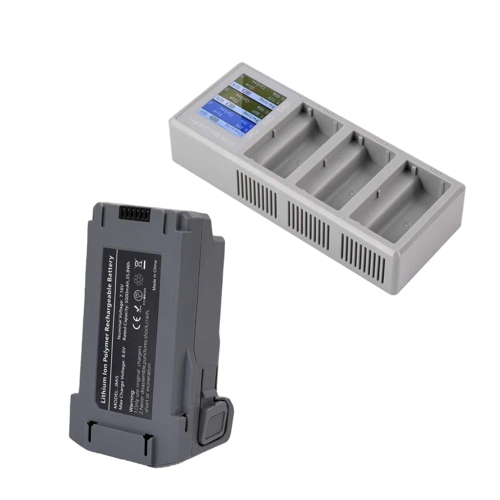 batteria per droni intelligenti da 5000mah compatibile con dji mini 5 pro plus