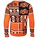 FOCO Oklahoma State Patches Ugly Crew Neck Sweater Extra Large