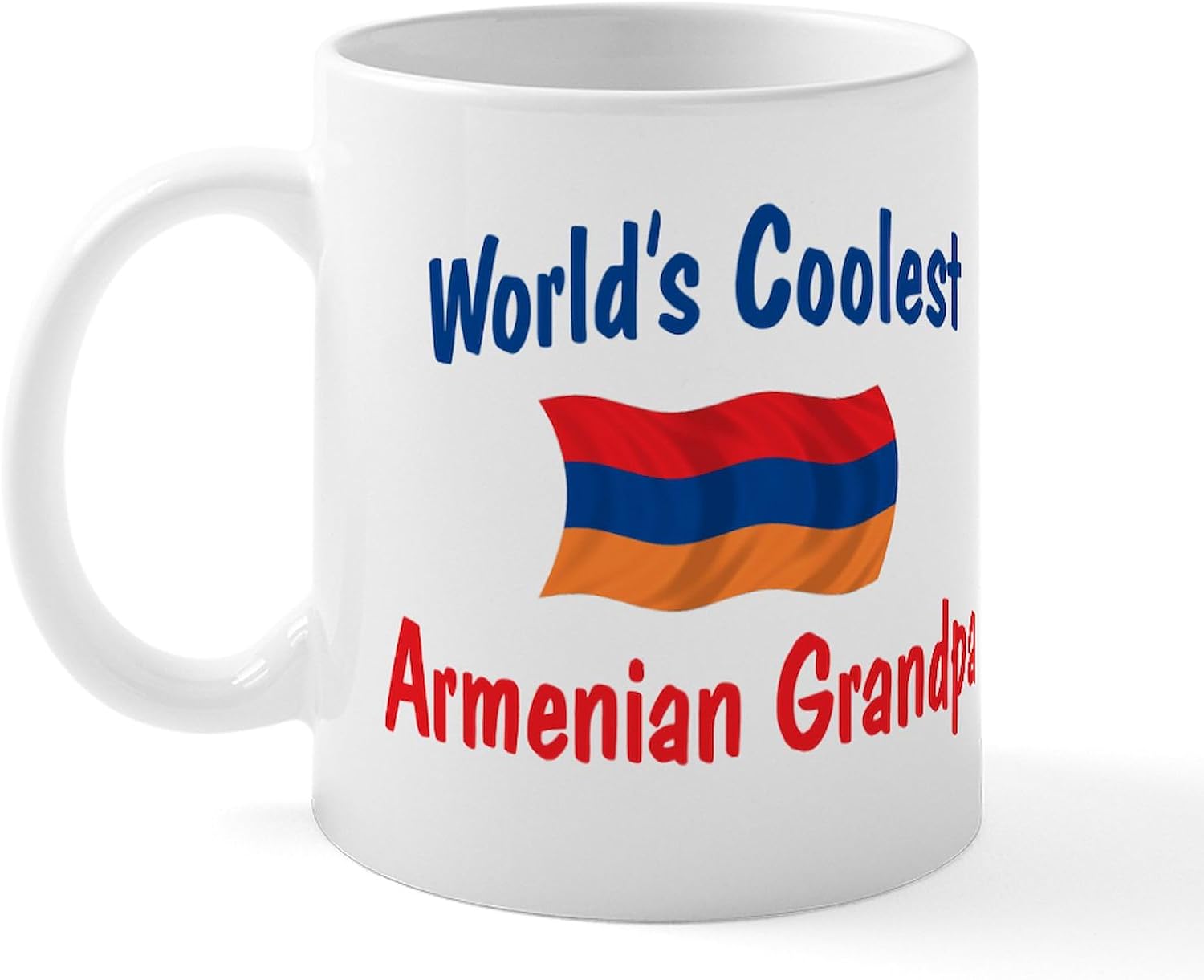 CafePress Coolest Armenian Grandpa Mug 11 oz (325 ml) Ceramic Coffee Mug