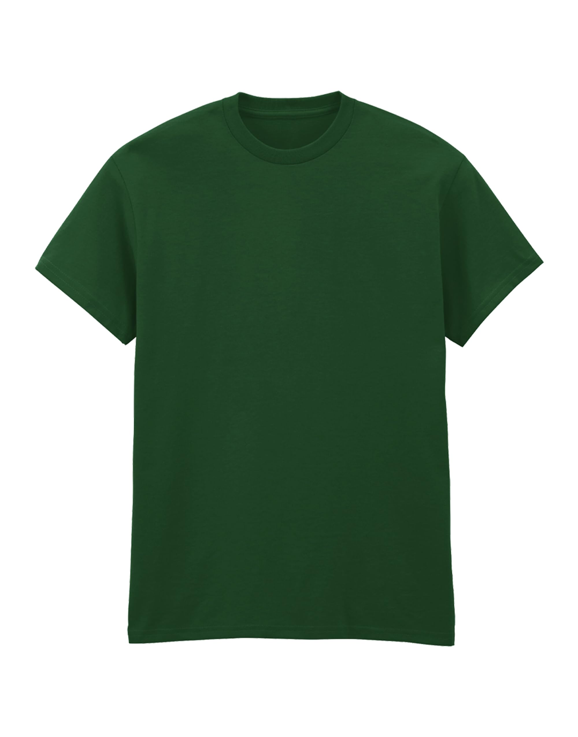 COOZO Men's T-Shirt - Forest Green - L