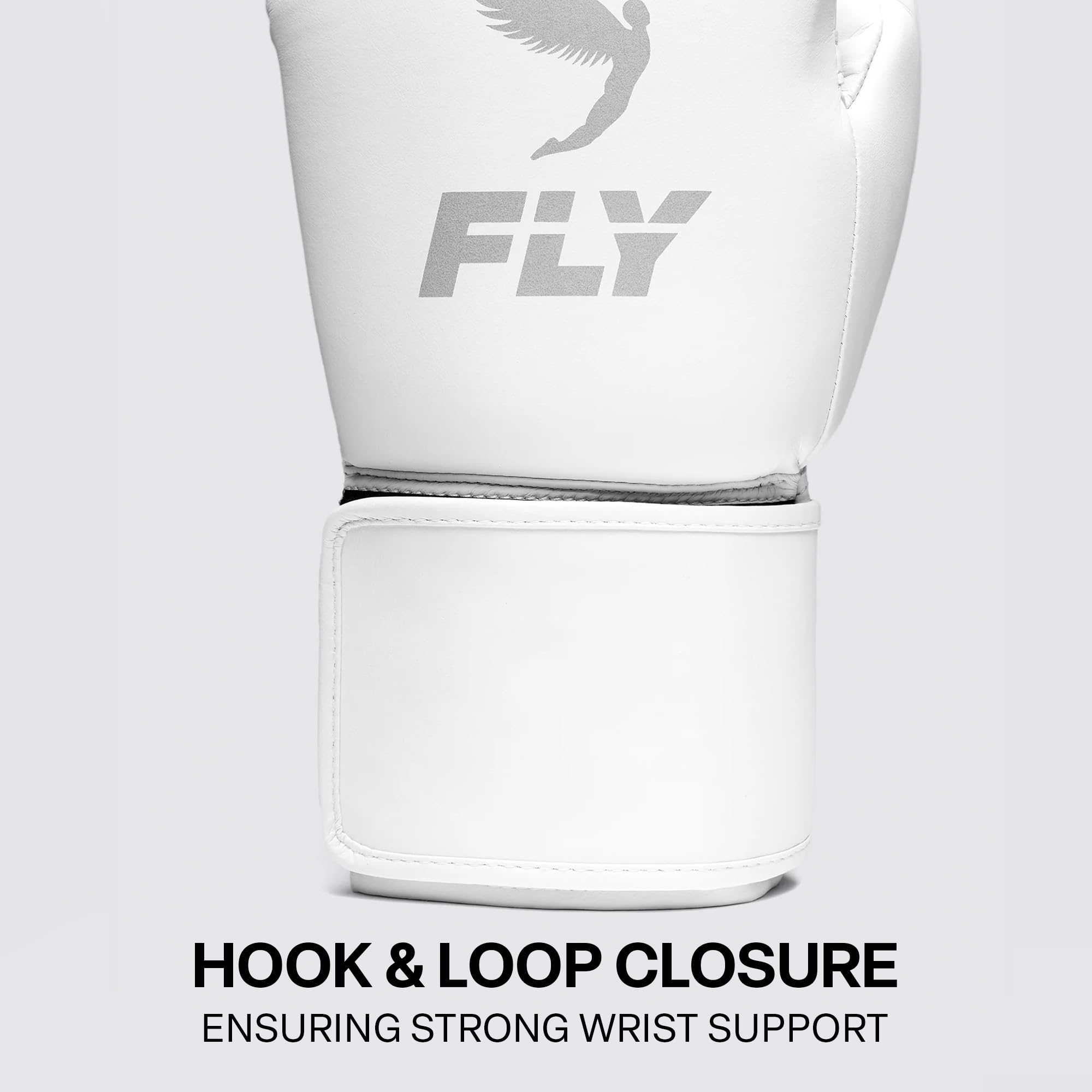 Superloop Team Guantoni da Boxe 10 Oz - Bianco | FLY Starter Glove per principianti
