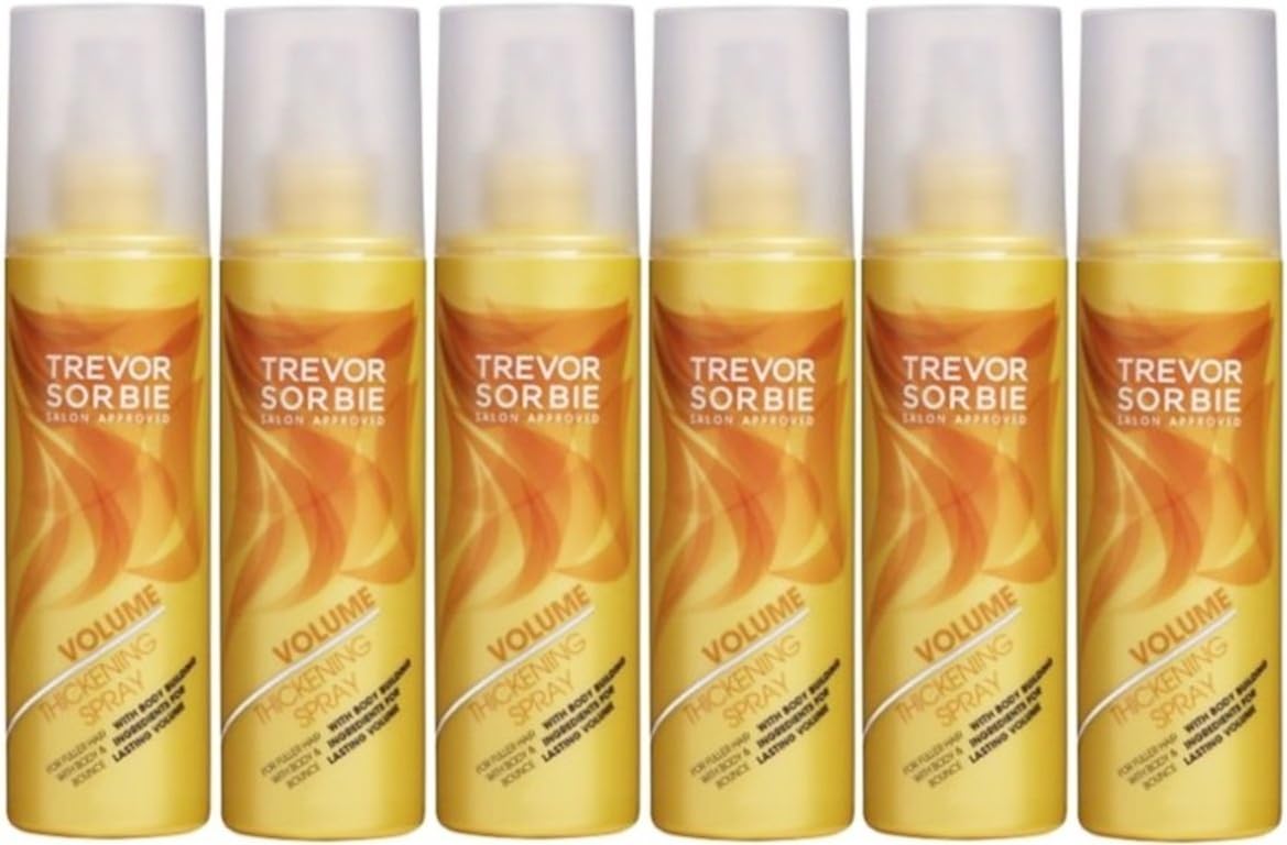 6x Trevor Sorbie Volume THICKENING SPRAY Travel Size 50ml