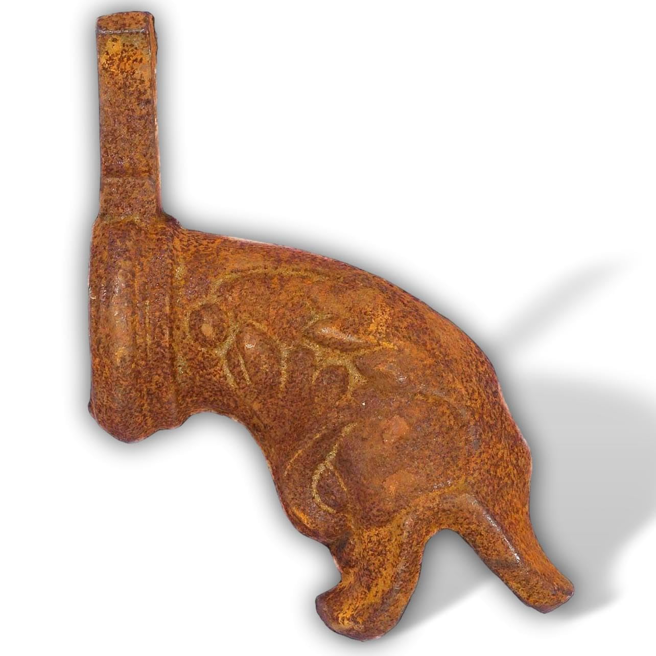 aubaho Fuente gárgola dragón Fuente de Estilo Antiguo de Hierro caño
