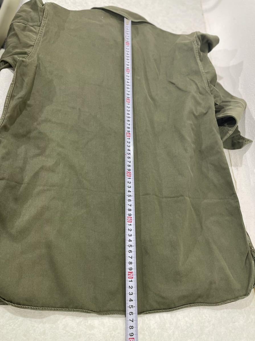 未使用 防衛庁 作業服 セットアップ 上下セット 陸軍 4号1977年度 LL位 未使用 防衛庁 作業服 セットアップ 上下セット 陸軍 4号1977
