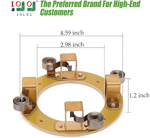 Miniatura 2 de 10L0L Carro de golf ADC Motor Soporte de cepillo Placa para EZGO 1997-2009 Eléctrico, OEM # 73120-G15, 102186101