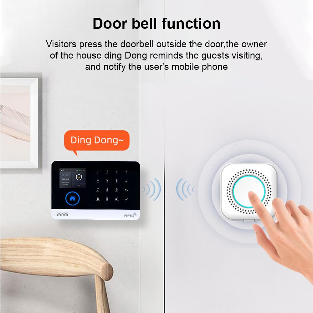 Inalámbrico de Alarma para el Hogar con Comunicación Avanzada para Mayor Seguridad y Comodidad el Hogar de Seguridad