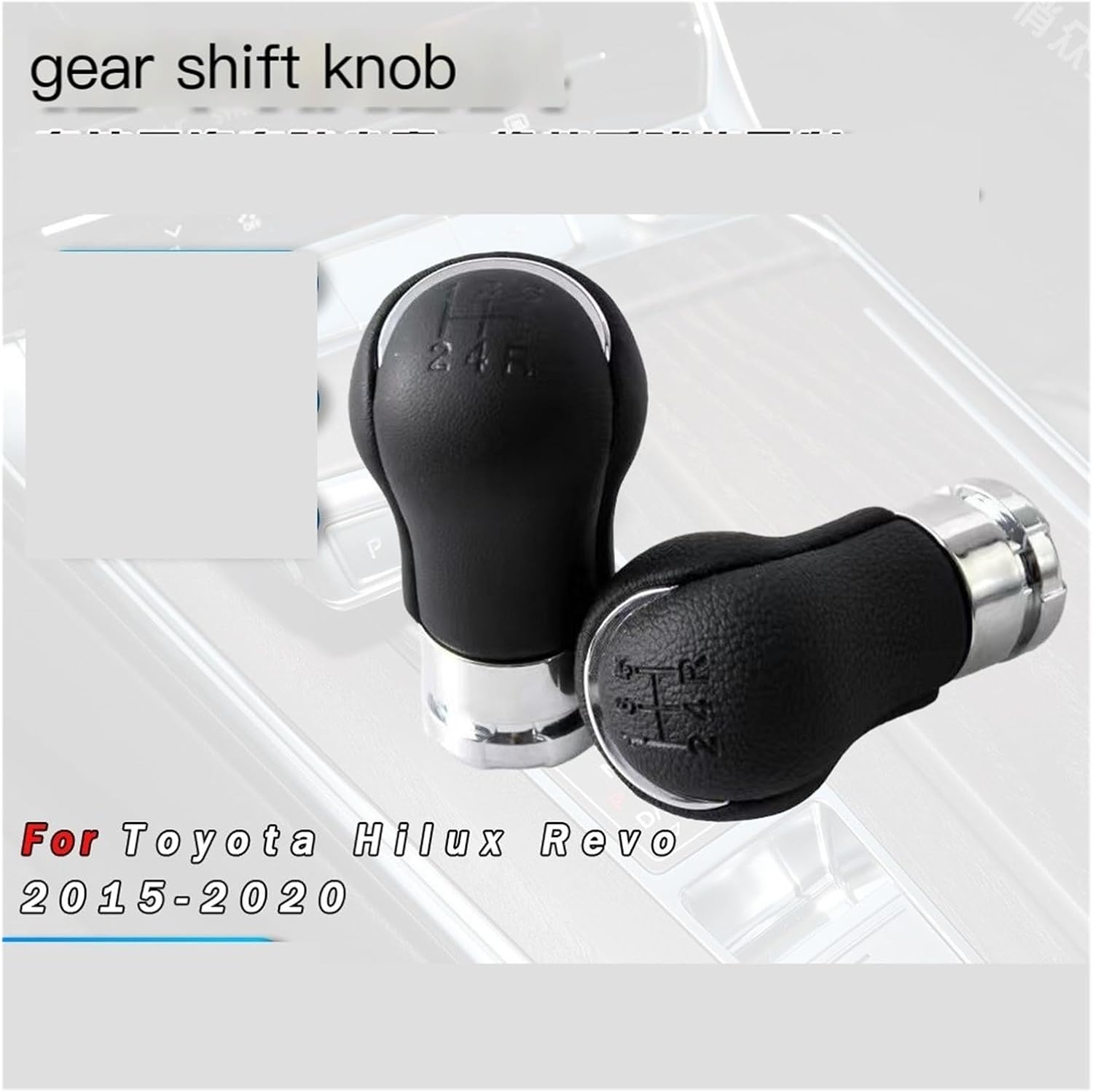 Cross-border suitable Fit For Toyota Hilux car gear head manual transmission hand ball accessories(Flatleather,5thgear)