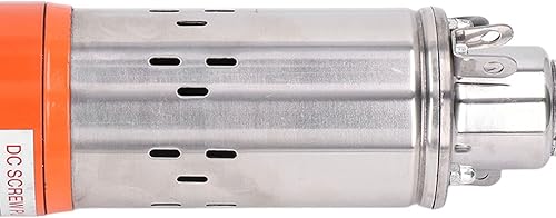 Miniatura 4 de Bomba solar de CC, Bomba sumergible de 24 VCC, Bomba sumergida de cabeza de 131.2 ft de alta presión, Bomba de refuerzo para riego de césped de