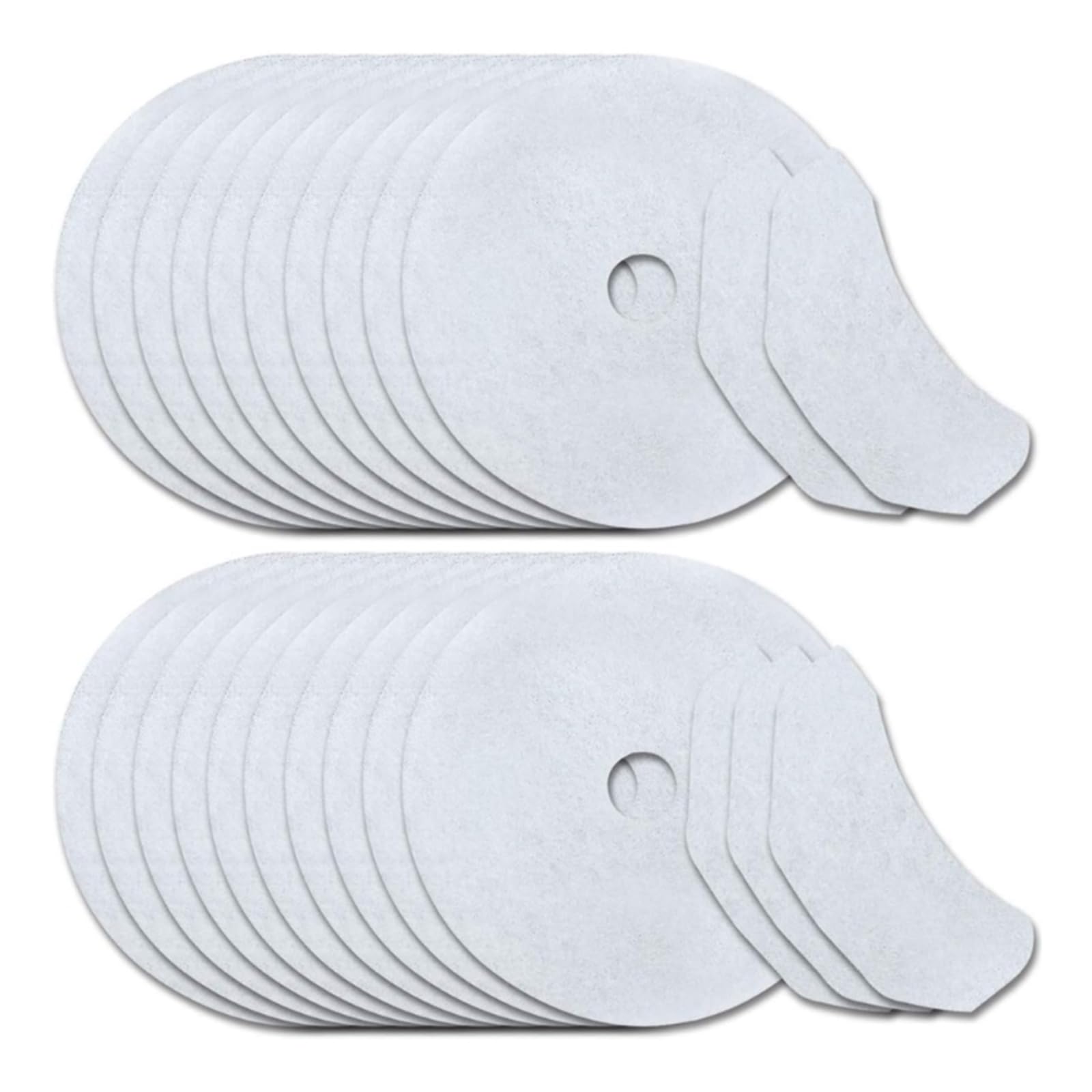 Yhplxyuus 20/25 / 30 / 40Pcs Cloth Dryer Exhaust Dryer Lint Filter for Panda / / Sonya Exhaust Filter Replacement